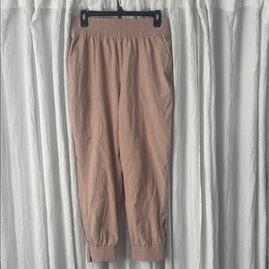 Alia Women's Tan Jogger Pants